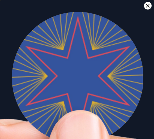 Chicago Burst Sticker